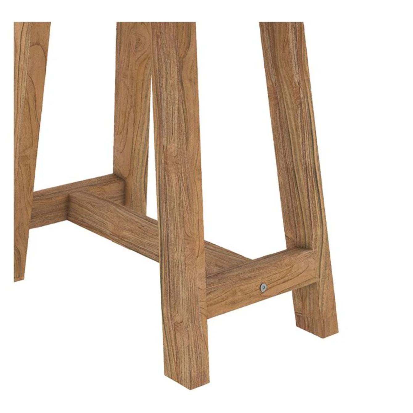 Tabouret en bois de teck recyclé - Dao