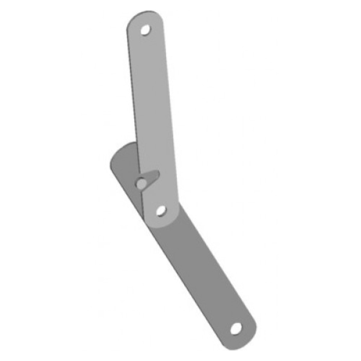 Compas arrêt sans équerre 7554 MONIN - 300 x 20 mm - droite – 531910