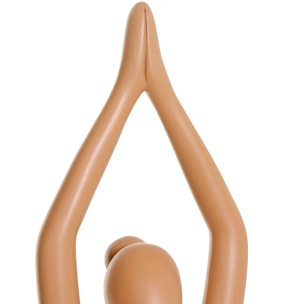 Statue Sien femme yoga H38cm