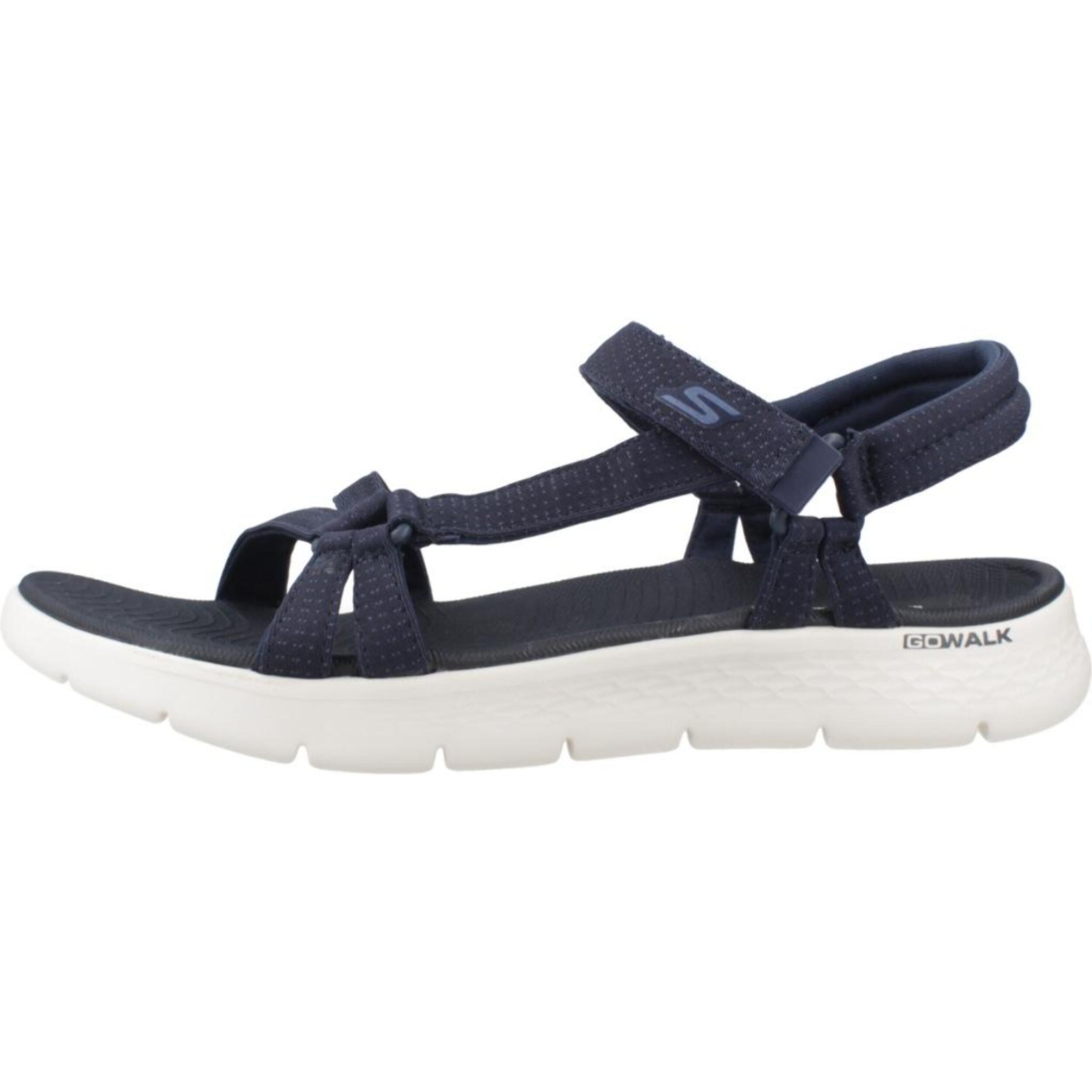 Sandalias Mujer Go Walk Flex Sandal Azul