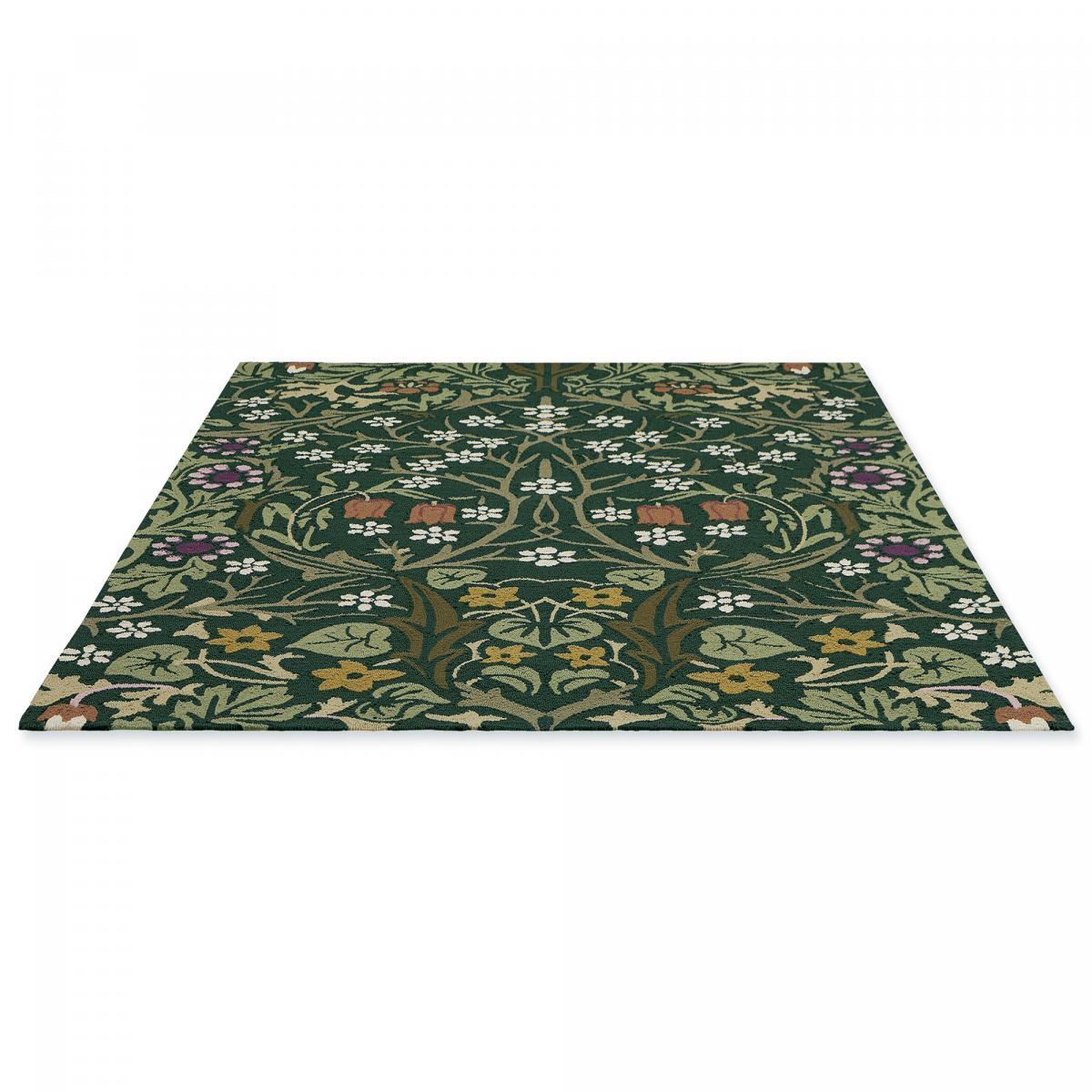 Tapis extérieur tissé kilim rectangle WAJO