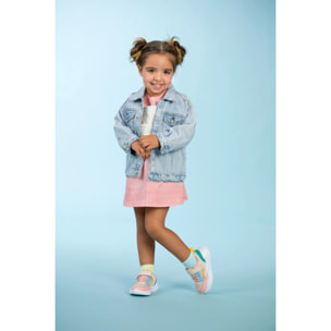 Cappotto In Denim Per Bambini