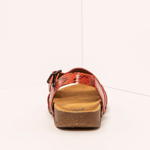 Sandalias 1045S SNAKE TEJA/ I BREATHE color Teja