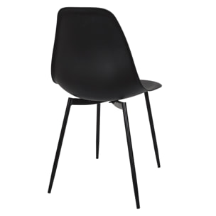 Chaise Gustav Noir - Lot De 6