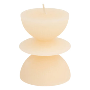 Bougie décorative Homy ronde H.9cm