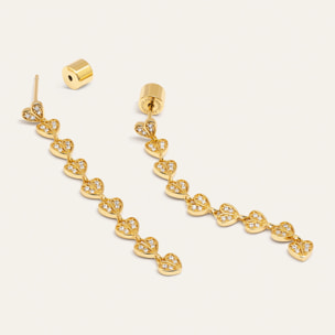 Orecchino In Love Placcato Oro