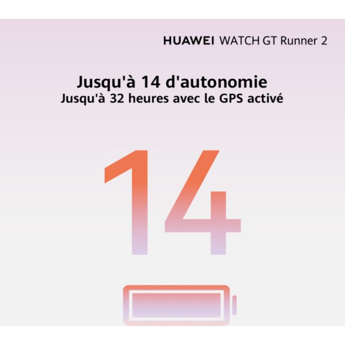 Montre sport HUAWEI Watch GT Runner 2 Orange