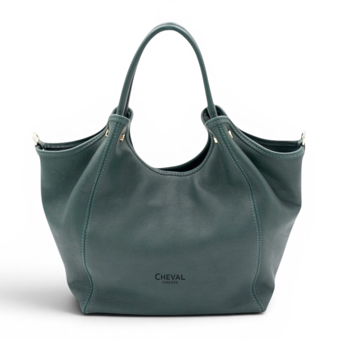 Borsa a Mano Cheval Firenze Karina Verde Scuro