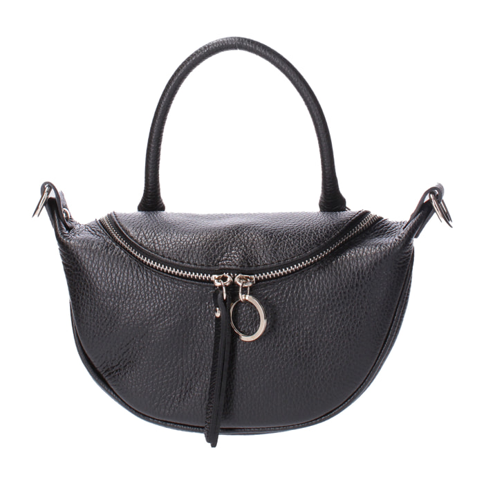 Borsa a mano Mae da donna In Vera pelle Made in Italy 26x13x8 cm