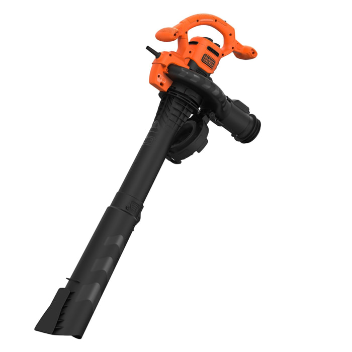 Aspirateur souffleur broyeur 2600W - Nettoyage espaces extérieurs, Sac à dos 40L, 11,8m3/min, 315 km/h