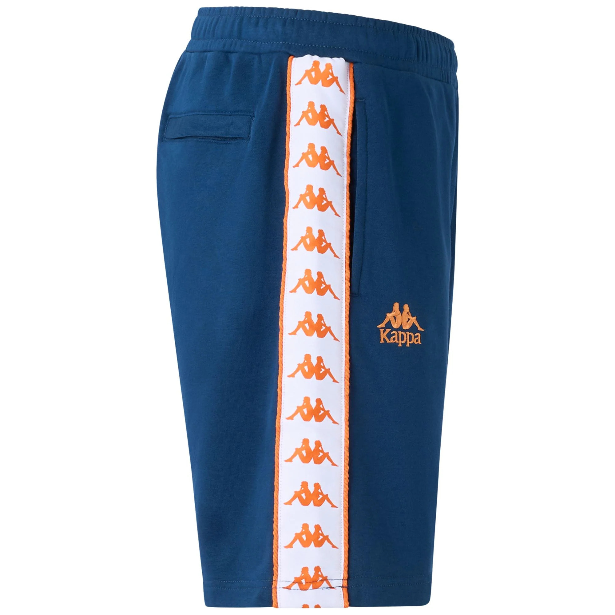 Kappa - Pantaloni Corti Uomo Blu - 222 Banda Oviedo