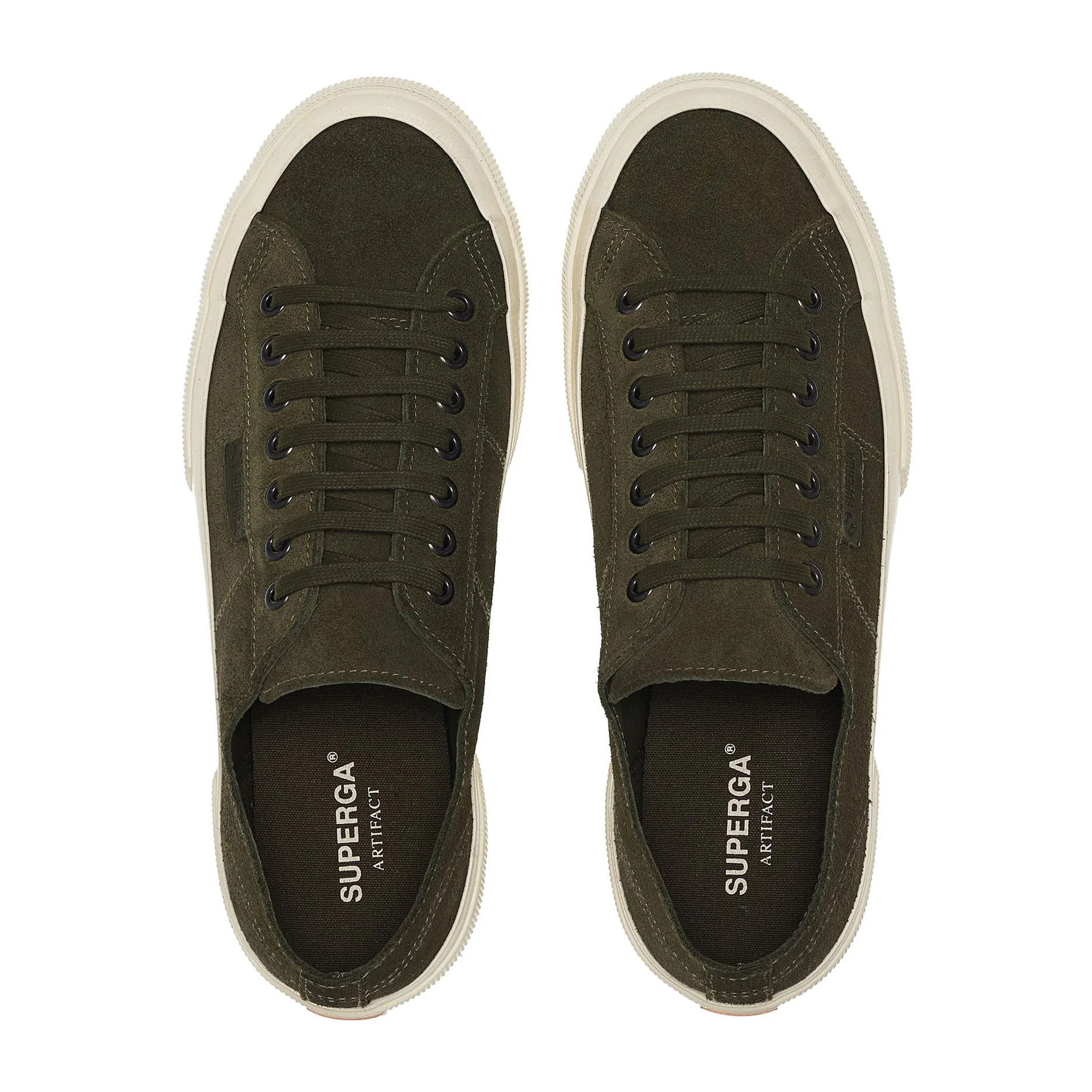 Superga - Unisex Verde - 2750 OG SUEDE FLESH OUT