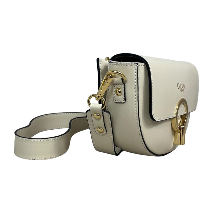 Borsa a tracolla Cheval Firenze Ambra Beige