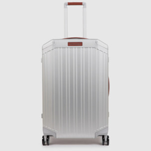 Piquadro Trolley rigide format moyen à quatre roues