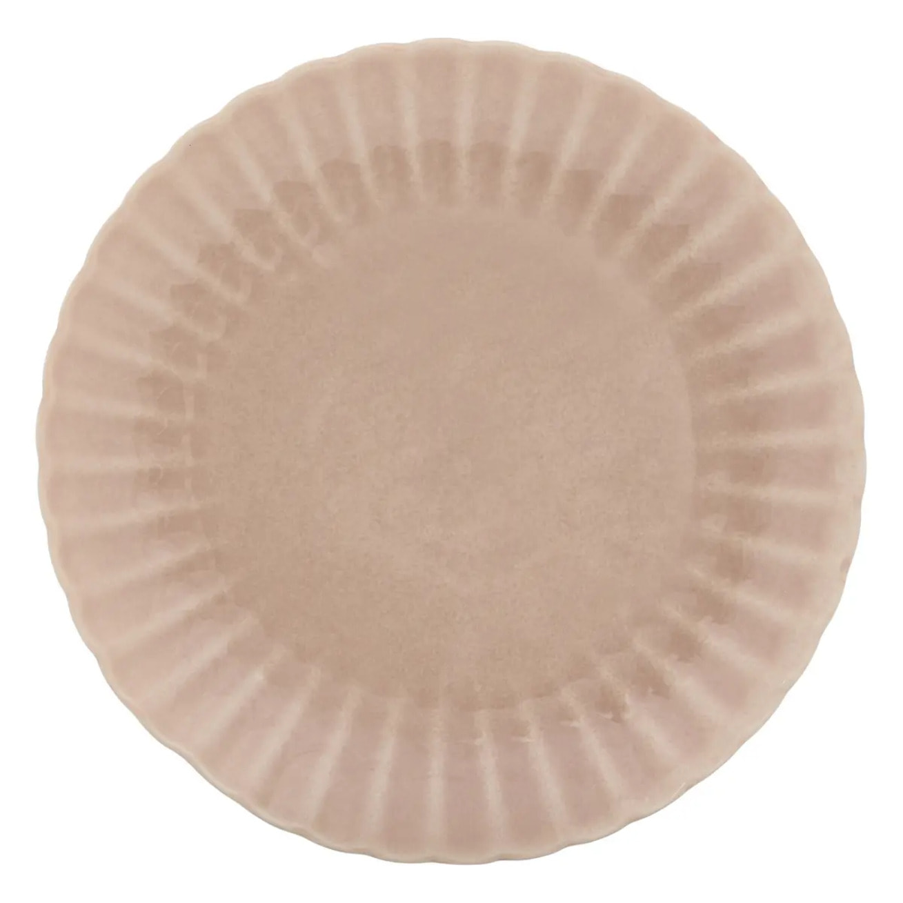 Lot de 4 ASS PLATE ROMY ROSE D26