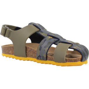 Sandalias Niño de la marca GEOX  modelo B SANDAL CHALKI BOY Green