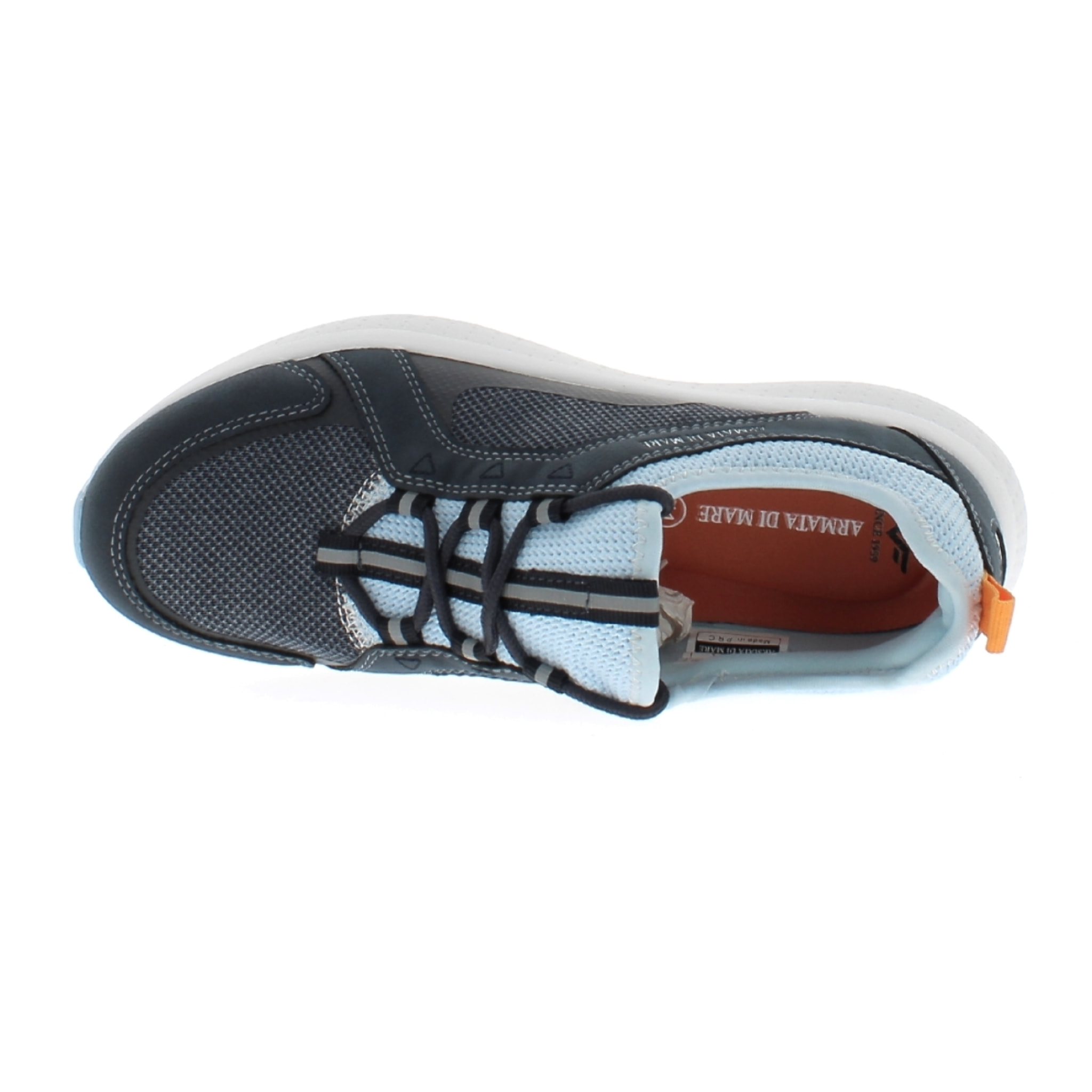 Armata di Mare Scarpe Uomo Sneakers Casual con Soletta Rimovibile in Memory Foam AMU S24L503 Navy Blue