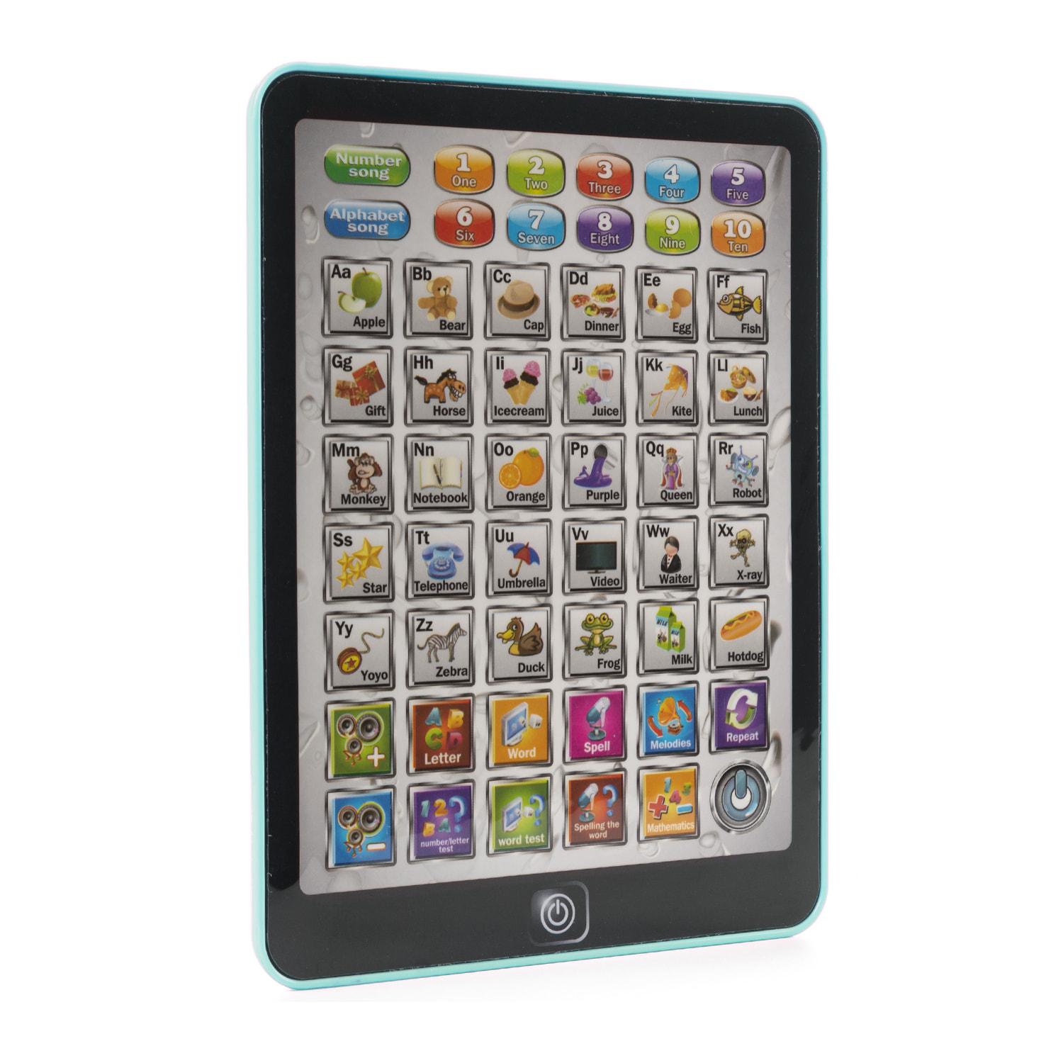 Macchina per l'apprendimento dell'inglese con suoni.