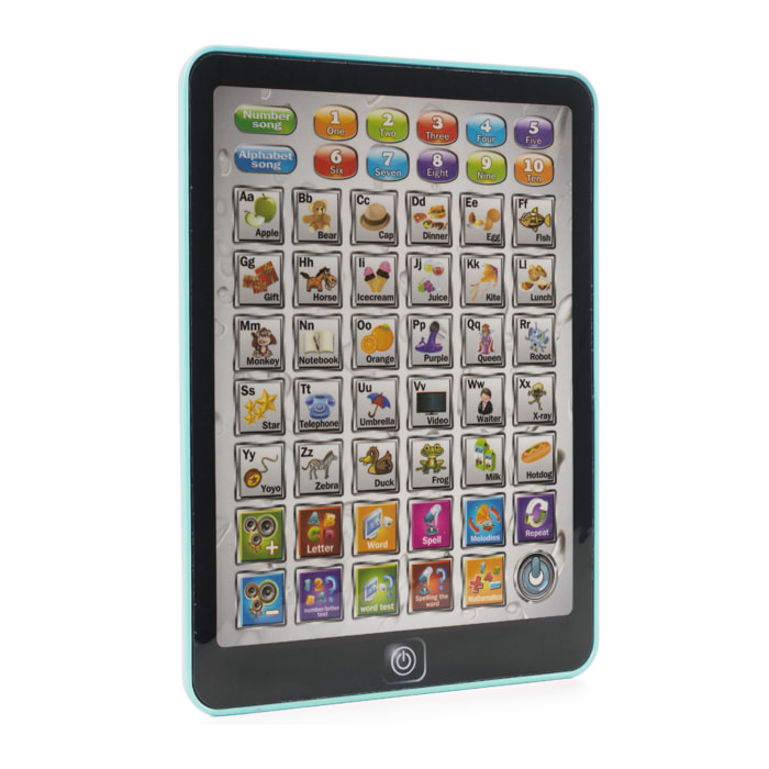 Macchina per l'apprendimento dell'inglese con suoni.