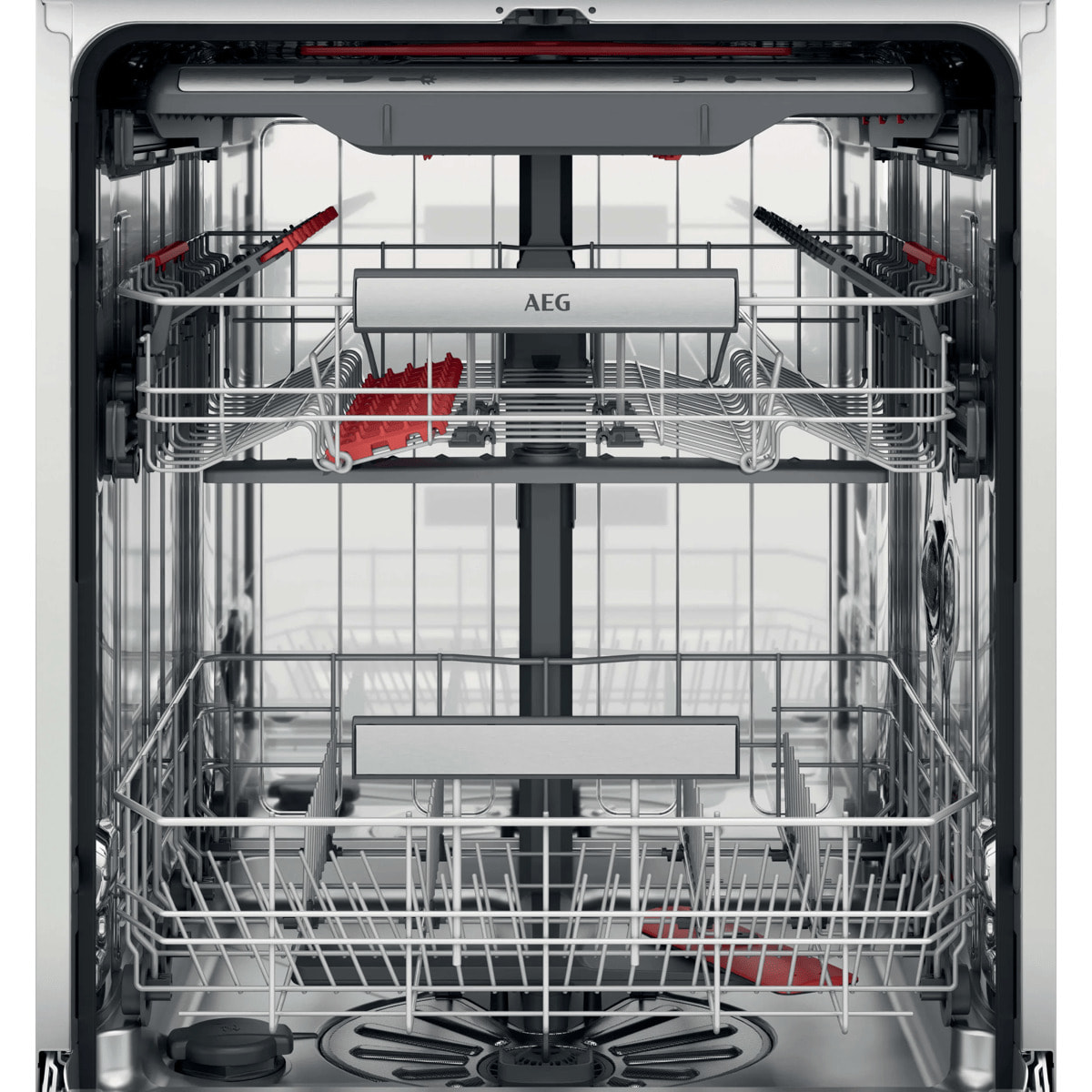 AEG Lavavajillas de 60 cm Serie 7000 GlassCare para 14 cubiertos FFB75717PM