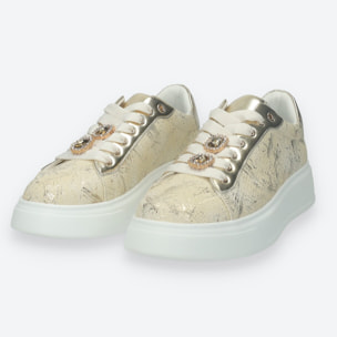 Sneakers Donna Tata Italia Dorato