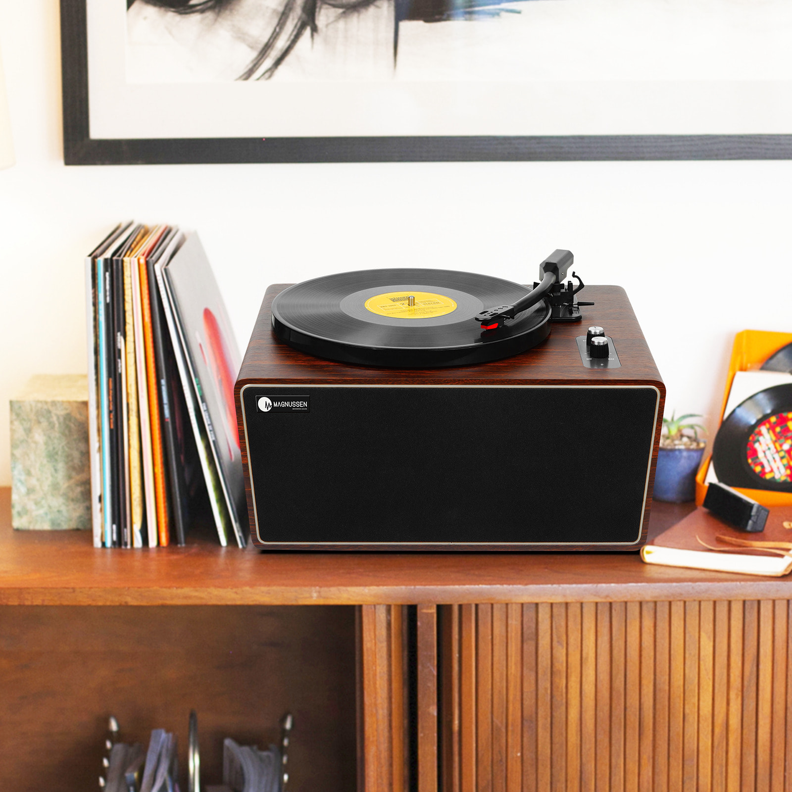 Tocadiscos MAGNUSSEN T2 - Negro