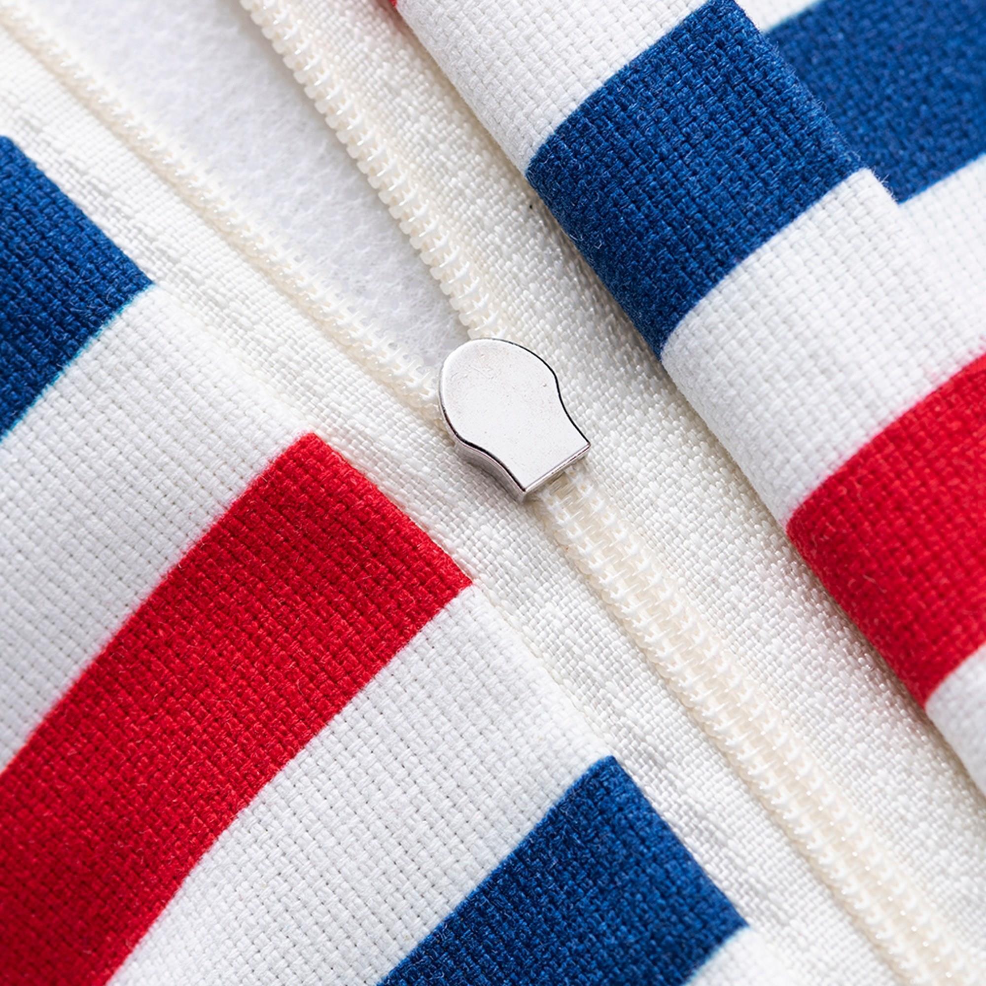 Cojín 40x40cm 100% algodón 300gsm rayas yale el ganso