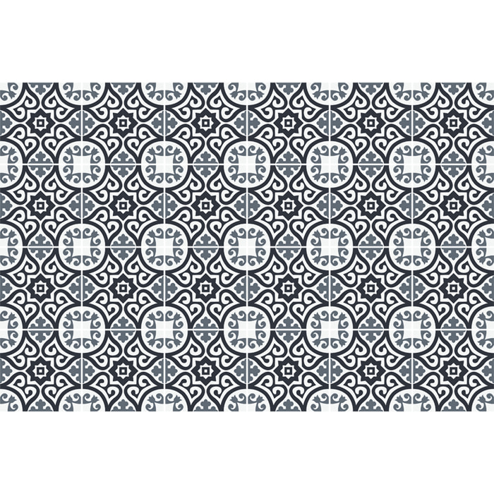 Stickers muraux - Sticker Mural Carrelage adhésif Cuisine Salle de Bain - 24 STICKERS CARRELAGES AZULEJOS VALERIA