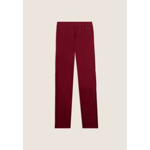 Pantaloni Sportivi con Gamba Dritta e Ricamo Traforato