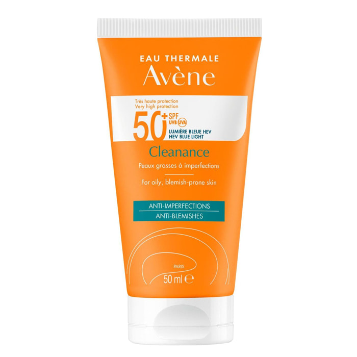 Cleanance SPF 50+ - Protection Solaire Anti-Imperfections 50 ml