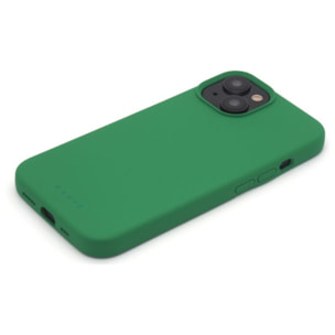 Coque CASYX iPhone 15 Plus Magsafe silli. Vert flash