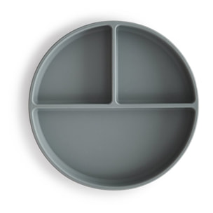 Mushie Plato Ventosa-Compartimentos Solid