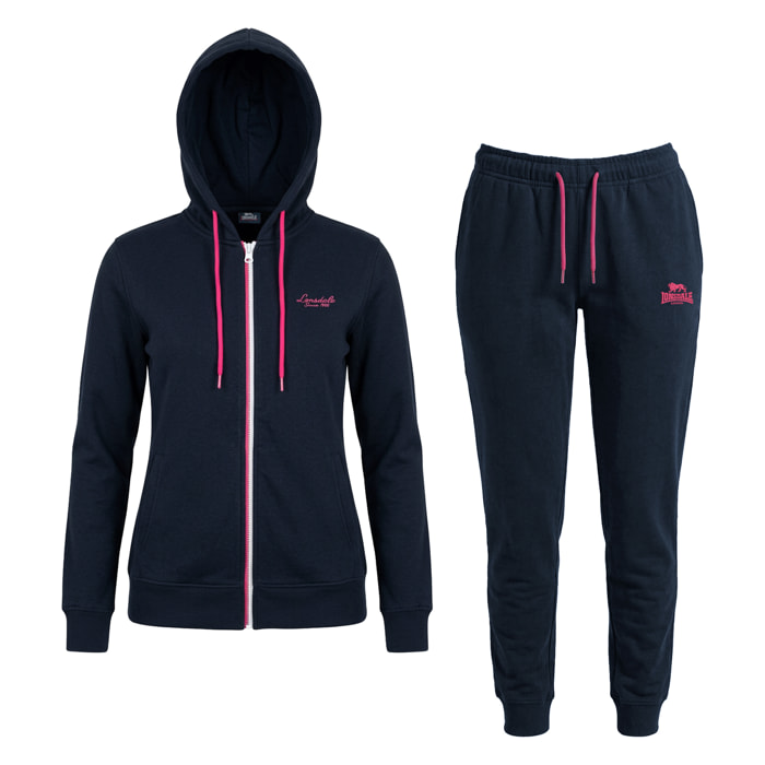 Tuta Donna LONSDALE Cotone Primavera Full Zip