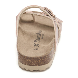 SANDALIA BABUNKERS ROSA