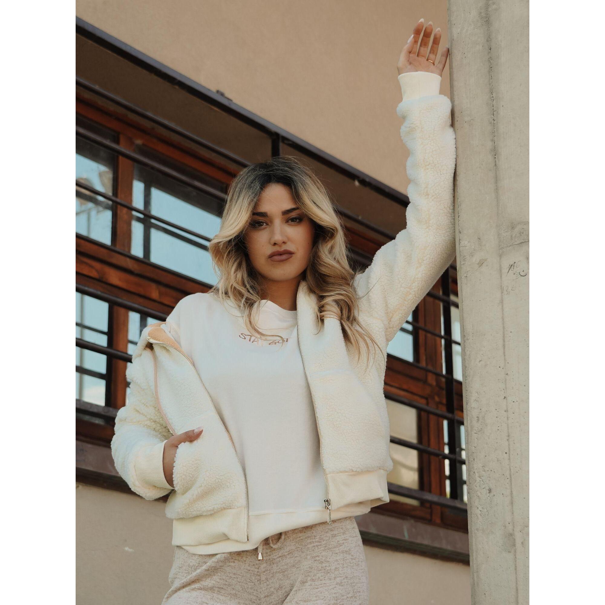 Sherpa Leone mujer Winter Chic Boxing