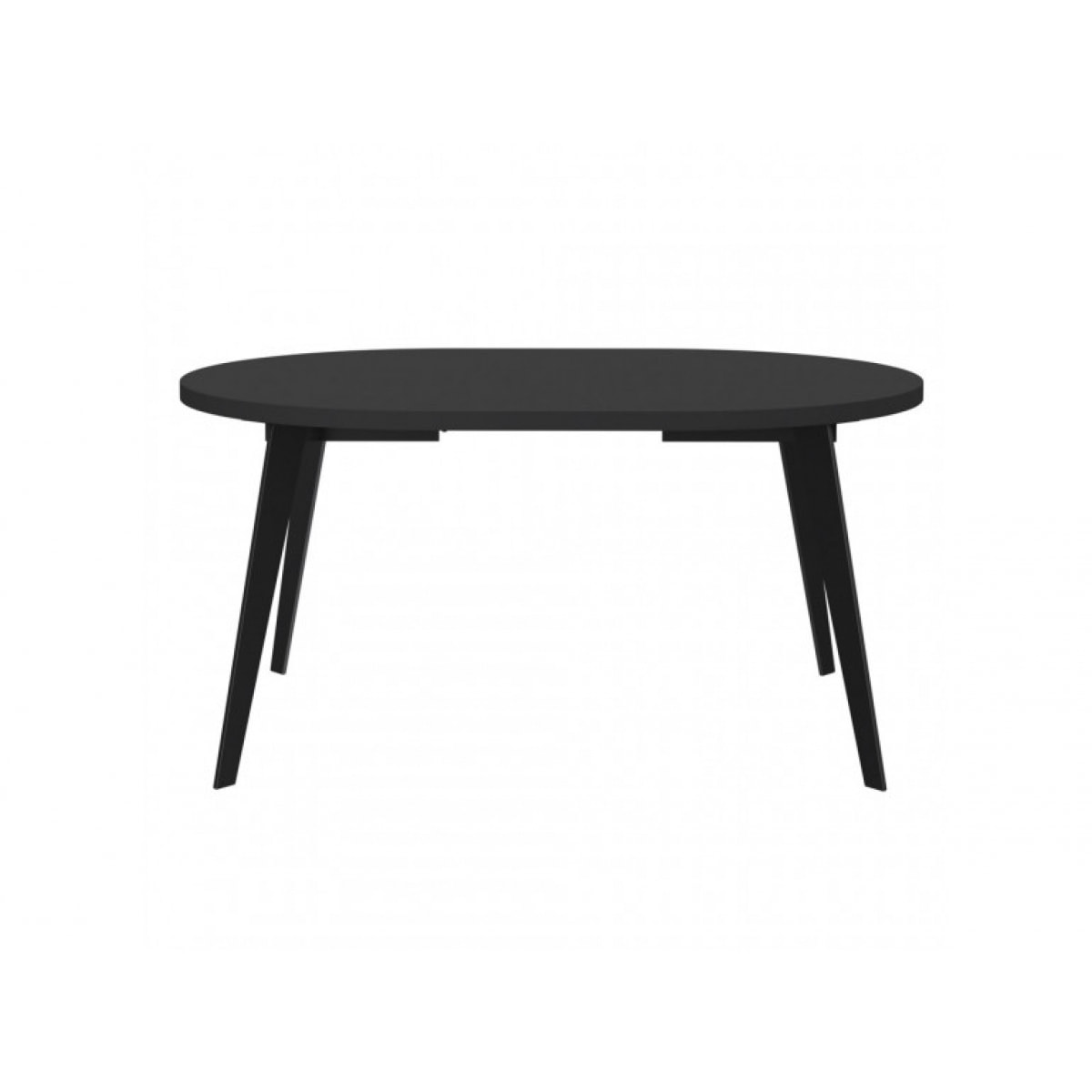 Table ronde en bois extensible D.110 cm - 3 coloris - XTRA