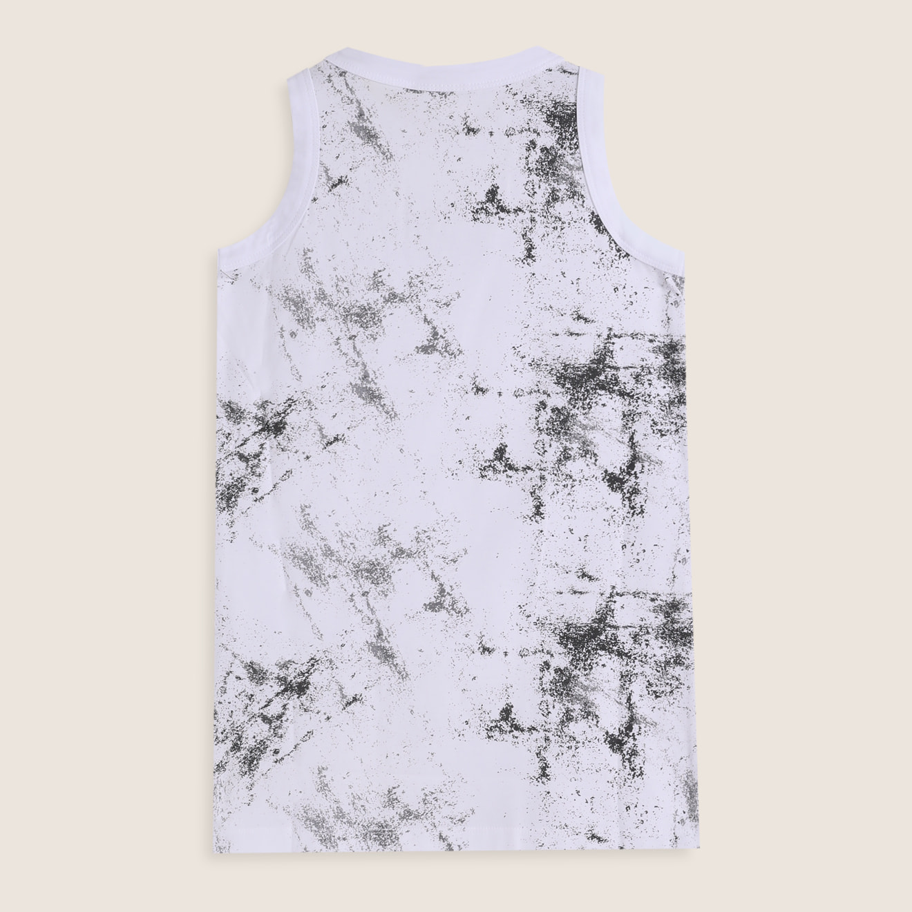 Vestitino bambina in cotone effetto spray