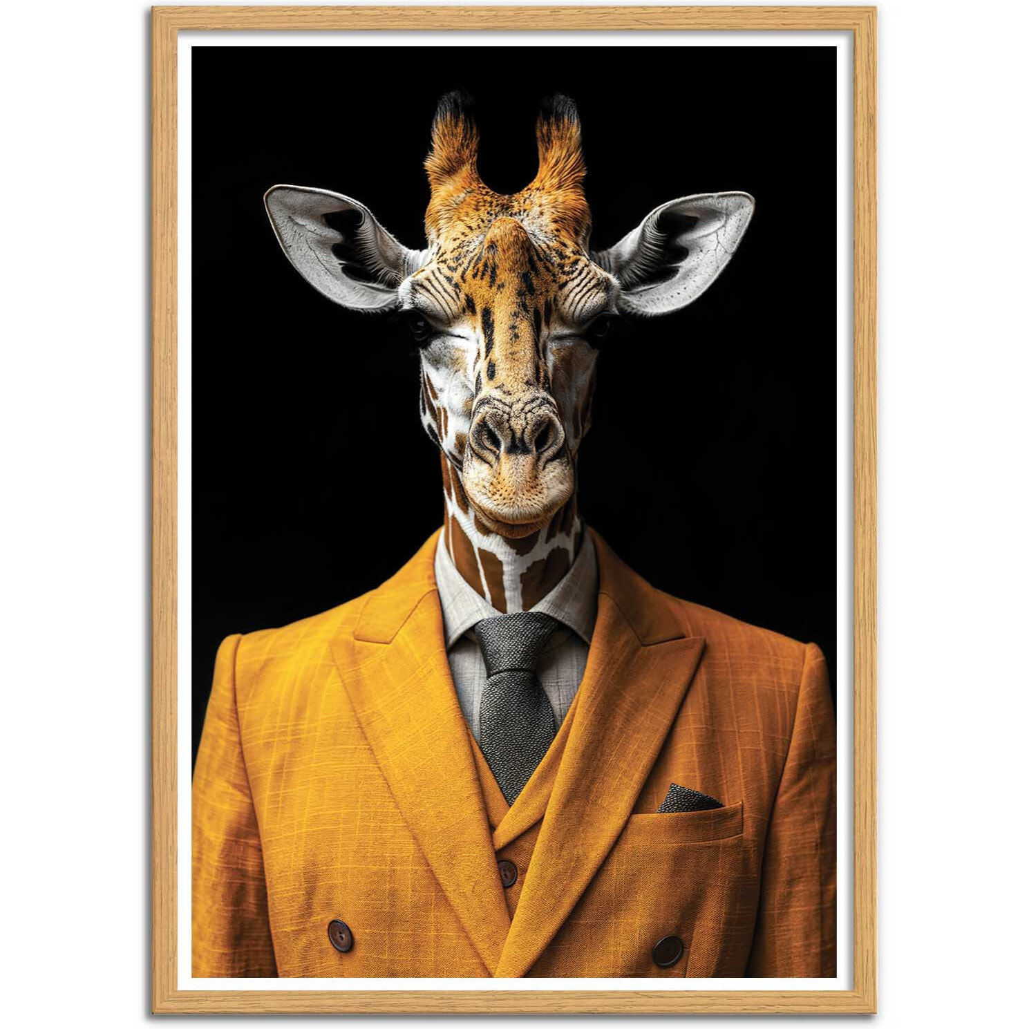 Affiche - Giraffe Wild Suits - Philippe Hugonnard
