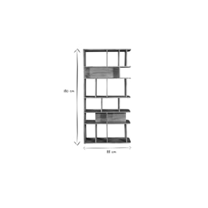 Bibliothèque en bois manguier massif L88 cm RUPAH