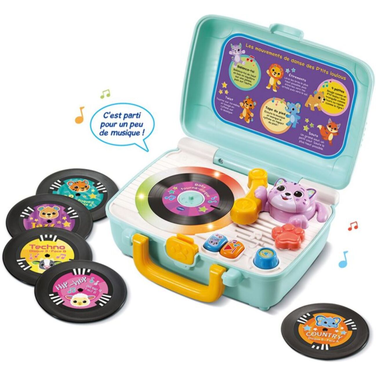 Jeu éducatif VTECH Baby tourne-disque