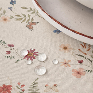 Mantel antimanchas RAMILLETE MULTICOLOR - 100% algodón