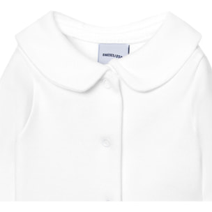 Body bebé manga larga cuello pico