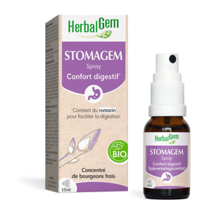 Herbalgem- StomaGem spray - confort digestif - Bio - 15 ml