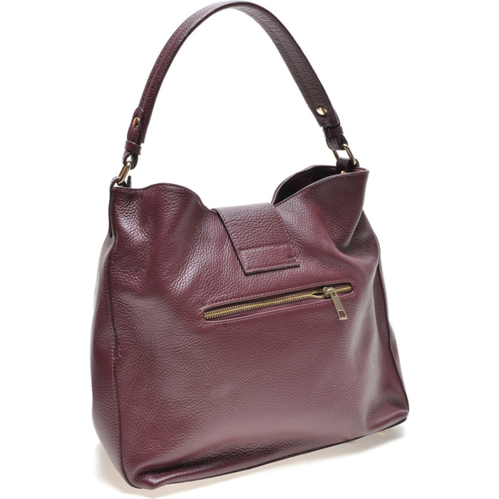Tote Anna Luchini Bordeaux