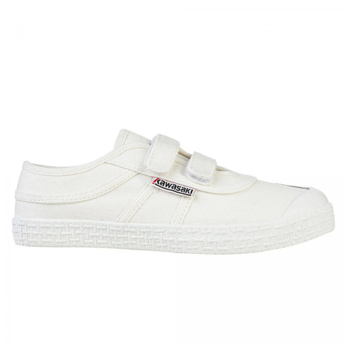 Zapatillas Sneaker KAWASAKI Original Kids Shoe W/velcro K202432 1002S White Solid