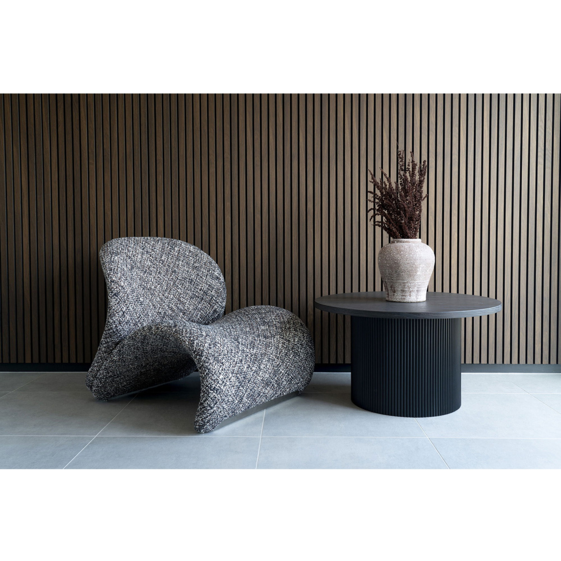 Tavolino da caffè Boavista rotondo marrone scuro ø80x45 cm