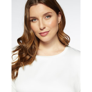 Fiorella Rubino - Blusa de raso - Blanco