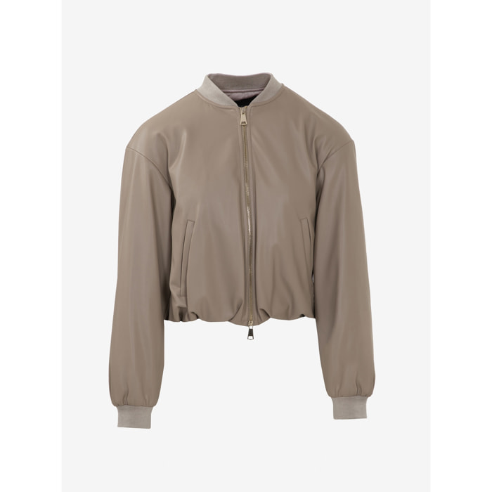 Giubbotto da donna Made in Italy - Modello Celeste Pro - 50% PU, 50% Poliestere