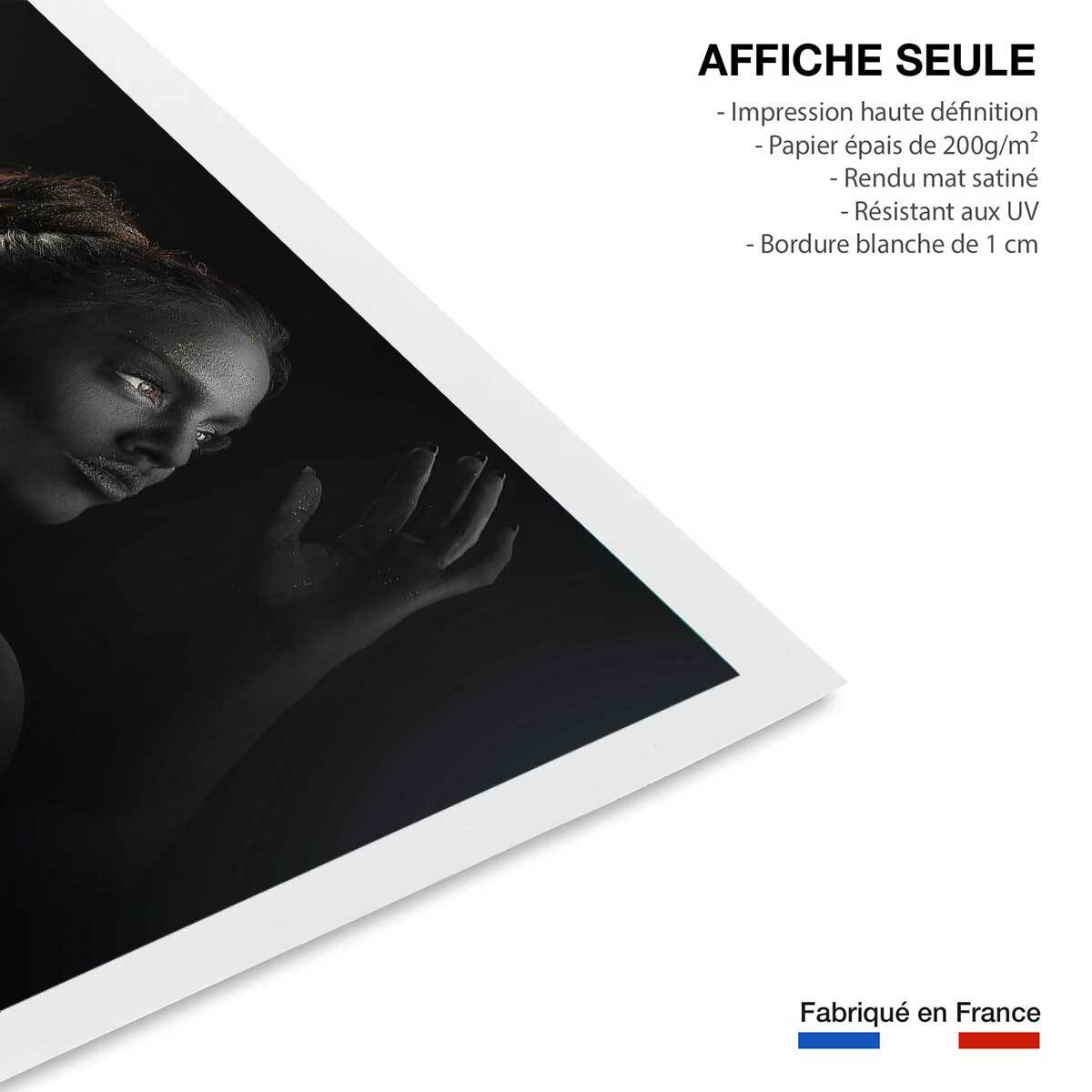 Affiche photo d'art sofia Affiche seule