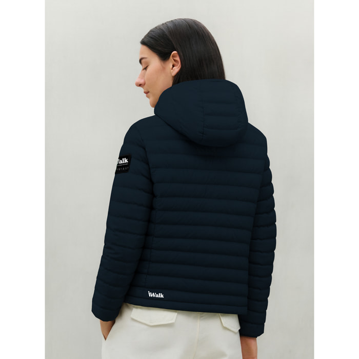 Chaqueta iwalk Lumi Short en color Azul Marino